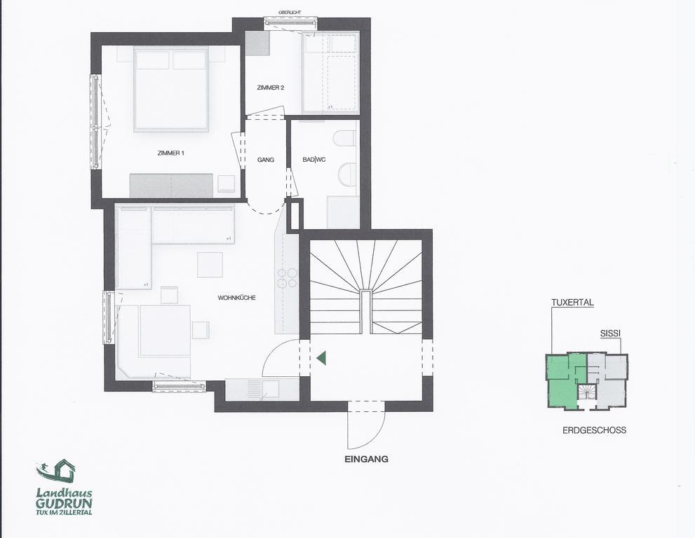 Landhaus Gudrun Tux Zimmer foto